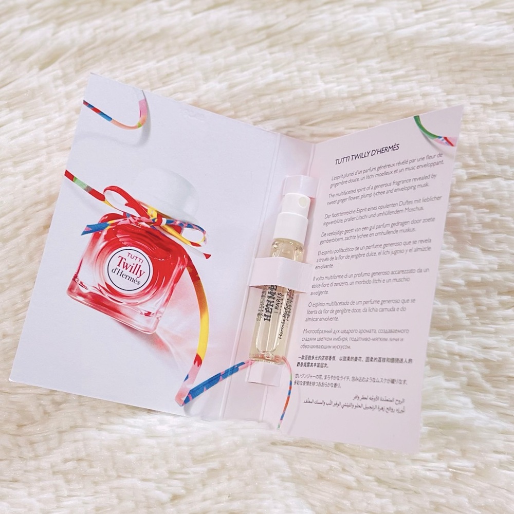 NEW Hermes Twilly Perfume Sample 2ml